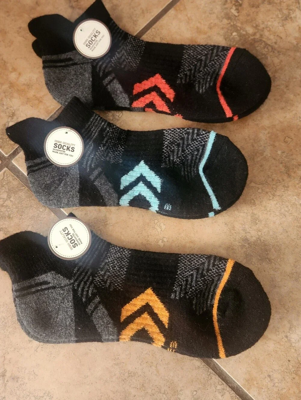 Merino Wool Blend Women's 3pk Sport No Show Socks